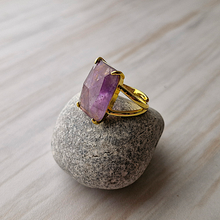 Octagon cut Cocktail Ring