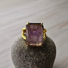 Octagon cut Cocktail Ring
