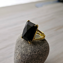 Octagon cut Cocktail Ring