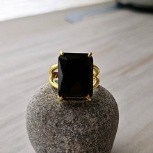 Octagon cut Cocktail Ring