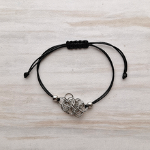 Cloth Cord Gem Web Bracelet Only