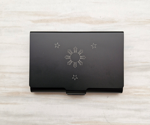 '3 Stars and the Sun' Black Card Case