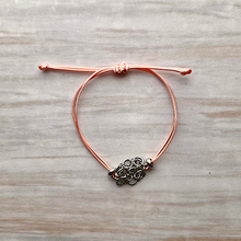 Cloth Cord Gem Web Bracelet Only