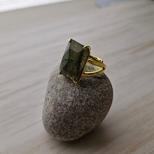 Octagon cut Cocktail Ring