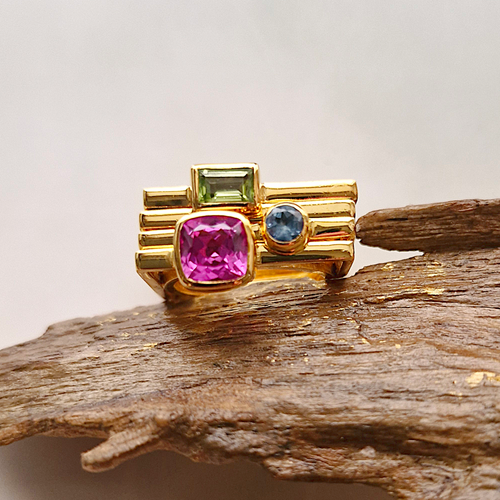 Minette Cube Ring
