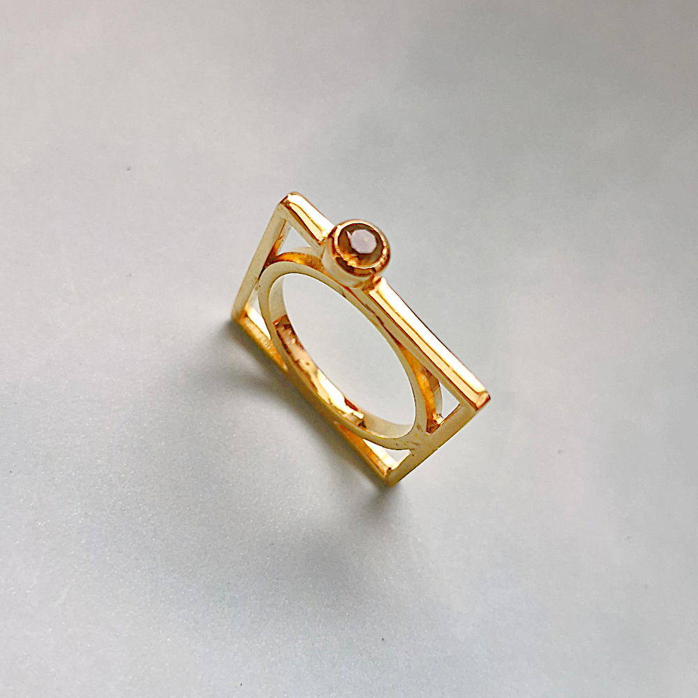 Minette Cube Ring