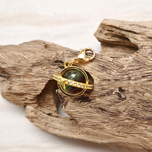 Orbit  Gemstone Charm