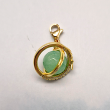 Orbit  Gemstone Charm
