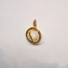 Orbit  Gemstone Charm