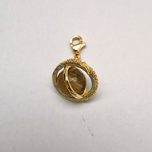 Orbit  Gemstone Charm