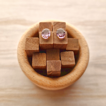 Birthstone Stud Earrings 14k gold