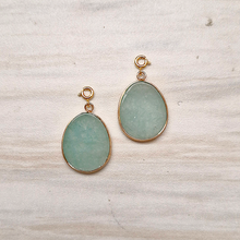 Teardrop Gemstone Detachable Dangles