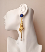 Spiral Shell Two Way Earrings