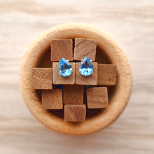 Birthstone Stud Earrings 14k gold