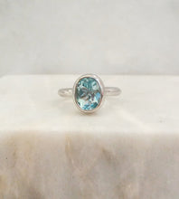 Blue Topaz Maxi Ring