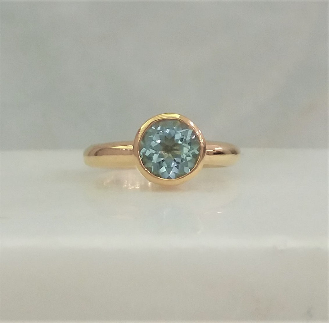 Blue Topaz Maxi Ring