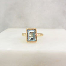 Blue Topaz Maxi Ring