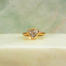 White Topaz Maxi Ring