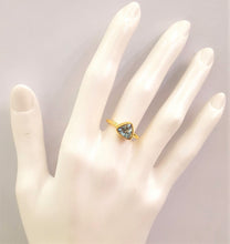 Blue Topaz Maxi Ring