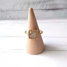 Castle Square Stackable Rings