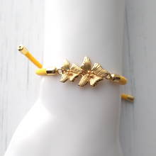 Dani Orchid Corded Slider Bracelet