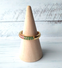 Stardust Half Eternity Ring