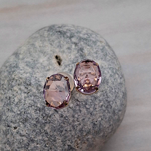 Birthstone Stud Earrings 18k gold