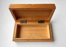 White Calla Lilies Mahogany Box