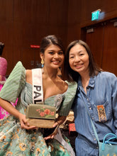 Floral Cascade Earrings – Turquoise & White Jade | As Seen at Miss Universe Philippines