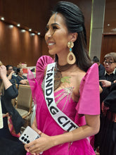Cove Drop Earrings – Gold & Turquoise | As Seen at Miss Universe Philippines