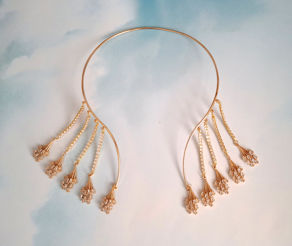 Skyfire Necklace – GOLD | As Seen at Miss Universe Philippines