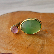 Mexa 2 Stone Cocktail Ring
