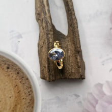 Blue Topaz Maxi Ring
