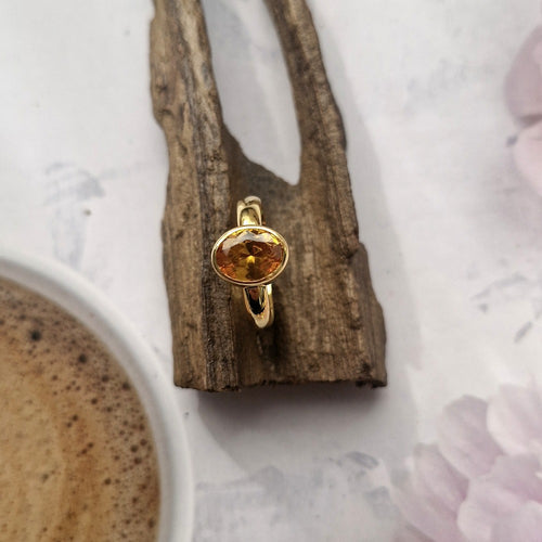 Citrine Maxi Ring
