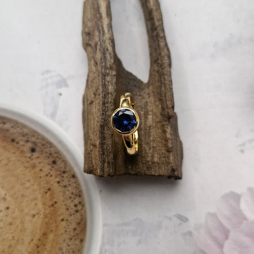 Blue Sapphire Maxi Ring