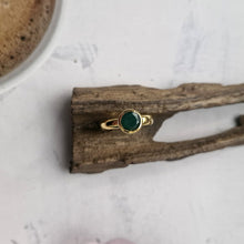 Green Agate Maxi Ring
