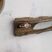 Pink Topaz Maxi Ring