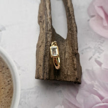 White Topaz Minette Rings