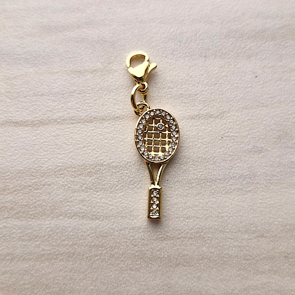 Badminton Racket Charm