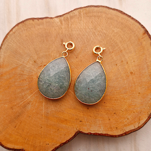 Teardrop Gemstone Detachable Dangles