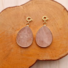 Teardrop Gemstone Detachable Dangles