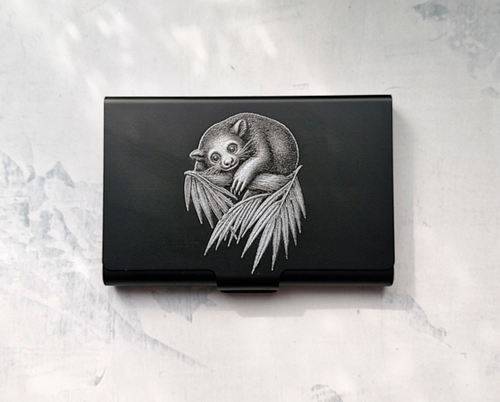 Binturong Black Card Case
