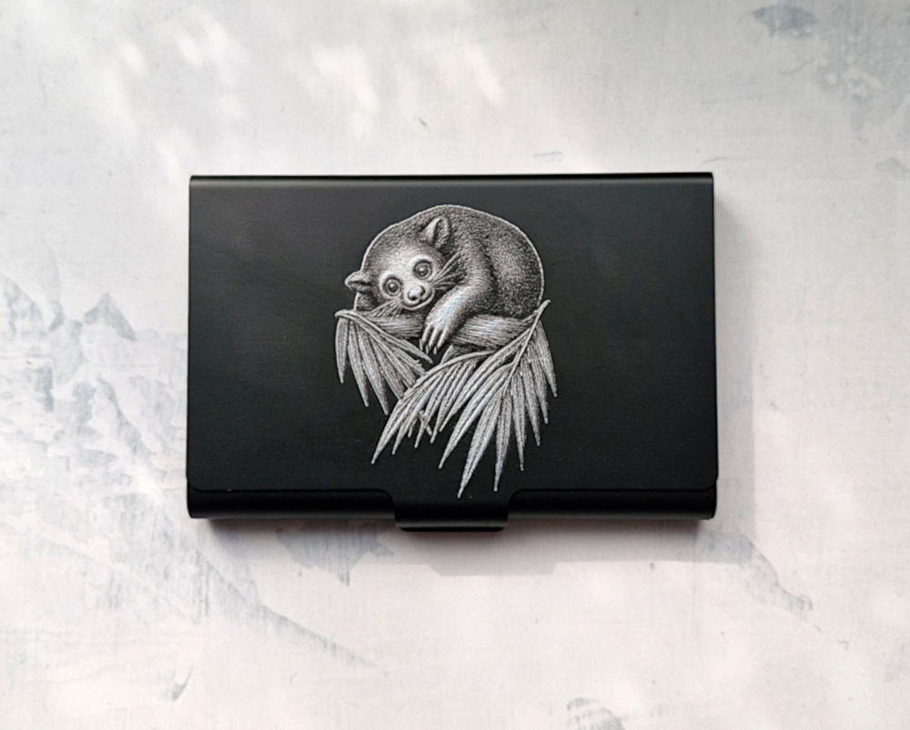 Binturong Black Card Case