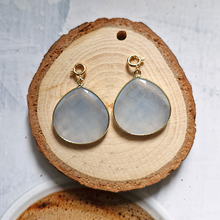 Teardrop Gemstone Detachable Dangles