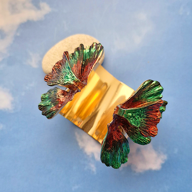 Bulaklakin Cuff Handpainted