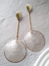 Radiance Capiz Shell Shoulder Duster Earrings