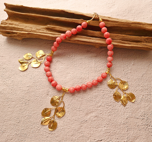 Chelsea Leaves Collarbone Necklace