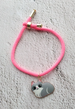 Dani Doe Eyed Cat Corded Slider Bracelet