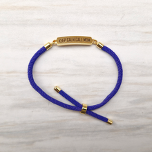 Dani Keep Calm Call Mom Slider Bracelet