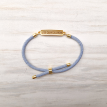 Dani Keep Calm Call Mom Slider Bracelet